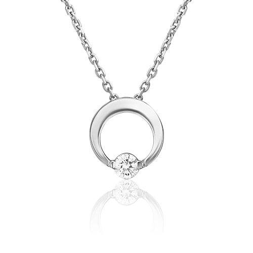 Бегунок из платины PLATINA jewelry