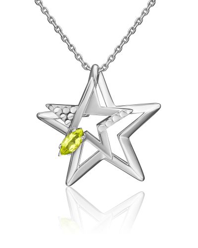 Бегунок из серебра PLATINA jewelry