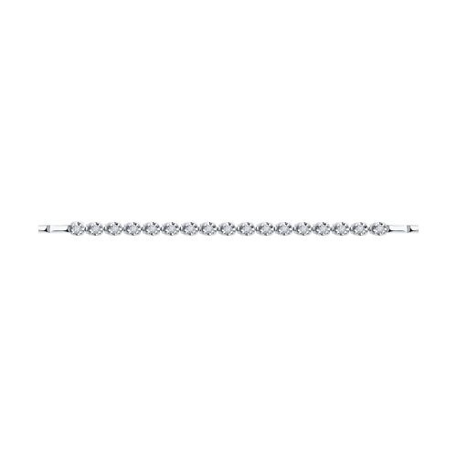 Браслет из белого золота р. 17 SOKOLOV Diamonds