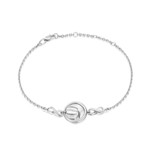 Браслет из белого золота р. 21 PLATINA jewelry