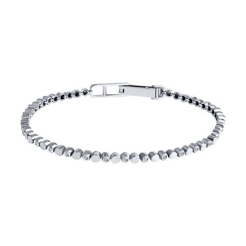 Браслет из белого золота с бриллиантом р. 17 SOKOLOV Diamonds