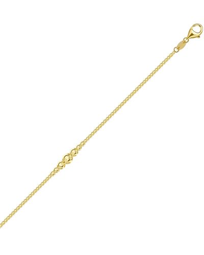 Браслет из желтого золота р.19 MIUZ Diamonds