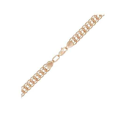 Браслет из красного золота р. 20,5 PLATINA jewelry