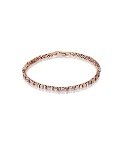 Браслет из красного золота с Swarovski р. 18,5 PLATINA jewelry