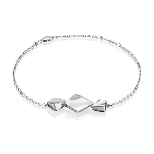 Браслет из серебра р. 17 PLATINA jewelry