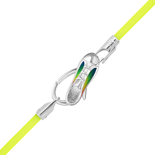 Браслет из серебра с эмалью р. 17 PLATINA jewelry 05-0770-02-000-02