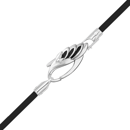 Браслет из серебра с эмалью р. 17 PLATINA jewelry 05-0809-00-000-02