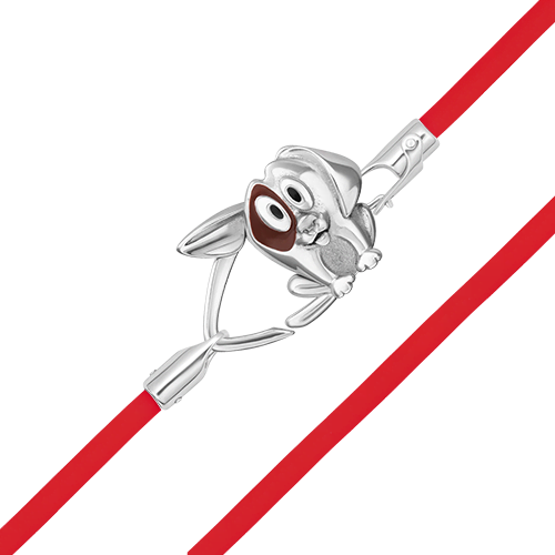 Браслет из серебра с эмалью р. 34 PLATINA jewelry 05-0819-06-000-02