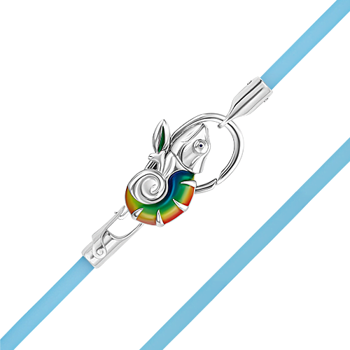 Браслет из серебра с эмалью р. 36 PLATINA jewelry 05-0795-03-000-02