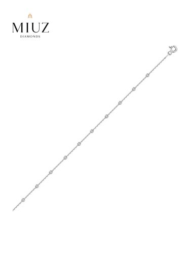 Браслет из золота р.19,5 MIUZ Diamonds (Московский ювелирный завод