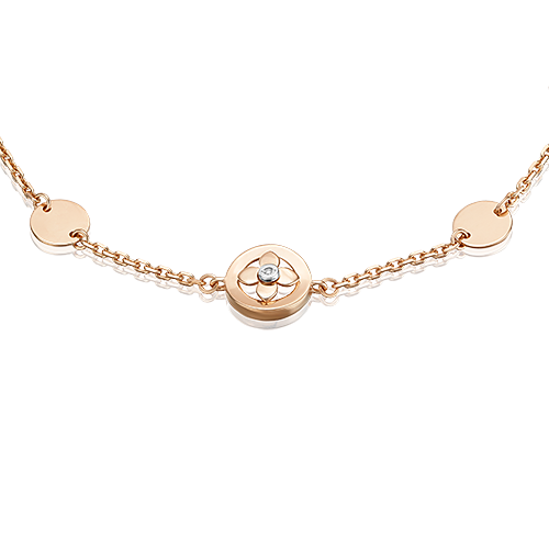 Браслет на ногу из золота р.23 PLATINA jewelry