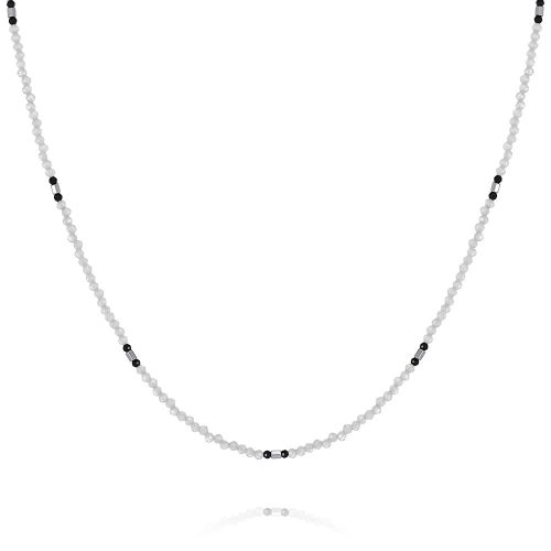 Бусы из серебра 42 см ADAMAS