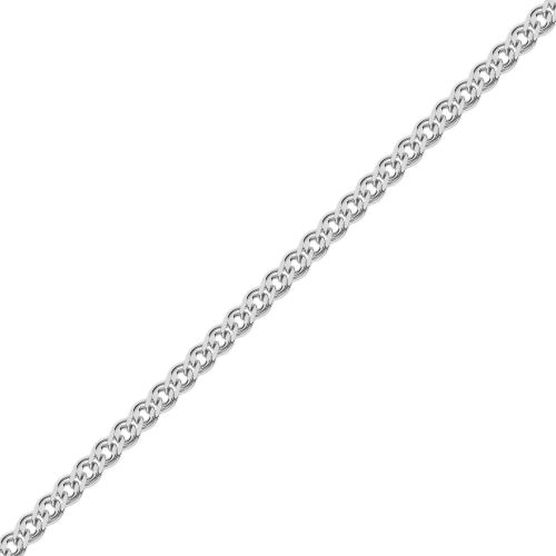 Цепочка из белого золота 55 см 585Gold