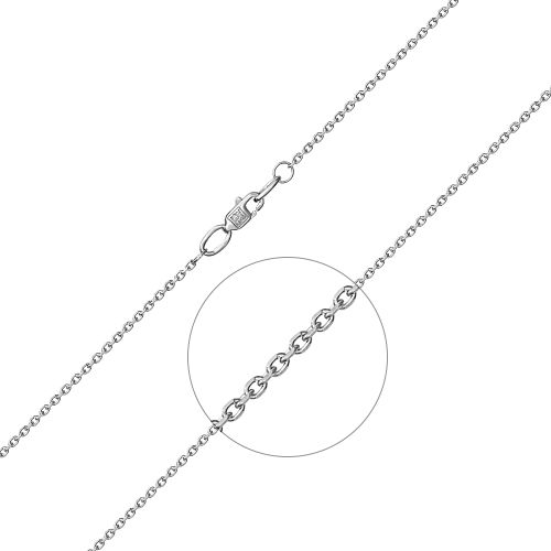 Цепочка из белого золота 70 см PLATINA jewelry