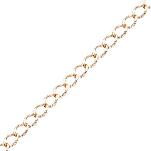 Цепочка из красного золота 50 см 585Gold