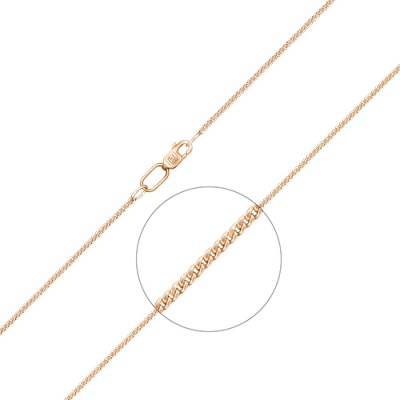 Цепочка из красного золота 60 см PLATINA jewelry