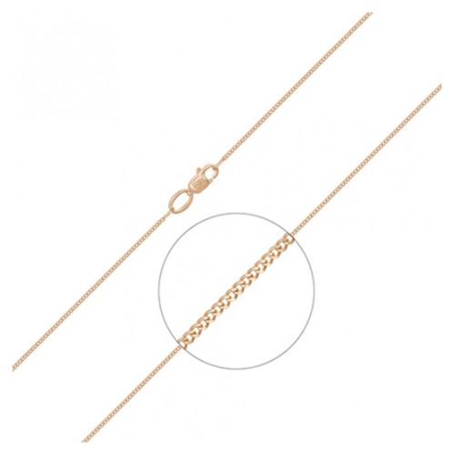Цепочка из красного золота 65 см PLATINA jewelry