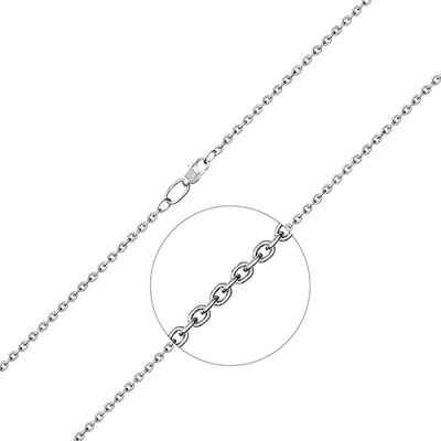 Цепочка из платины 60 см PLATINA jewelry