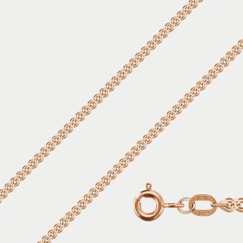 Цепочка из розового золота 50 см LINEA
