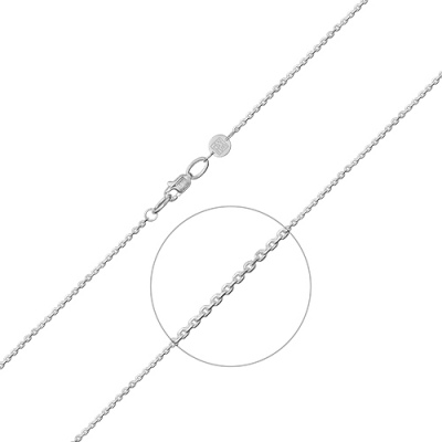 Цепочка из серебра 45 см PLATINA jewelry
