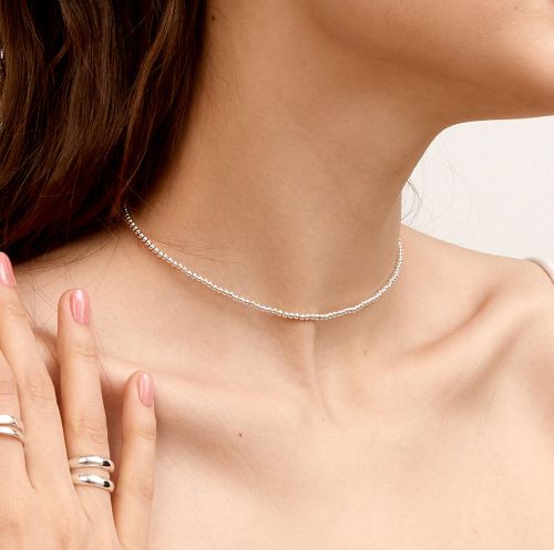 Чокер из серебра 34-41 см MIRRO Jewelry