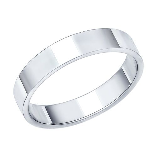 Кольцо из белого золота р. 15 Diamant