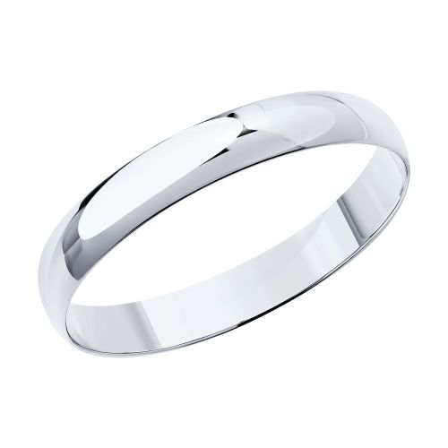 Кольцо из белого золота р. 19,5 Diamant