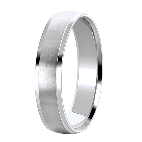 Кольцо из белого золота р.18 Azade