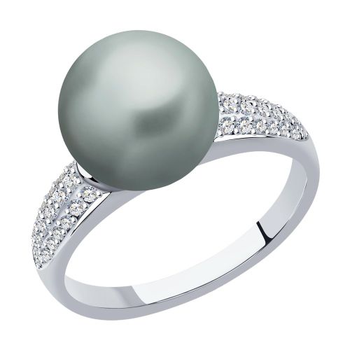 Кольцо из белого золота SOKOLOV Diamonds