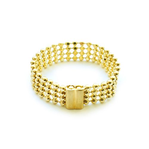 Кольцо из желтого золота р. 23 ZOLOTO.GOLD