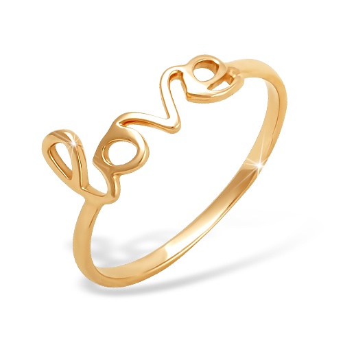 Кольцо из красного золота р. 14 585Gold