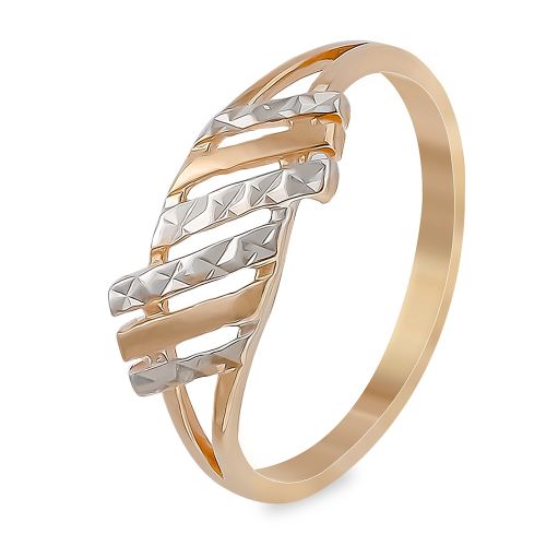 Кольцо из красного золота р. 15,5 585Gold