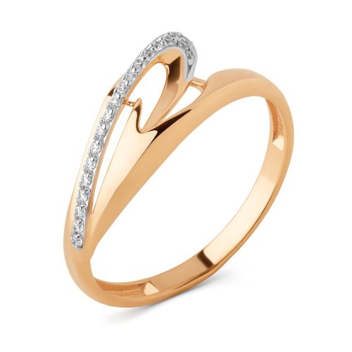 Кольцо из красного золота р. 16 585Gold