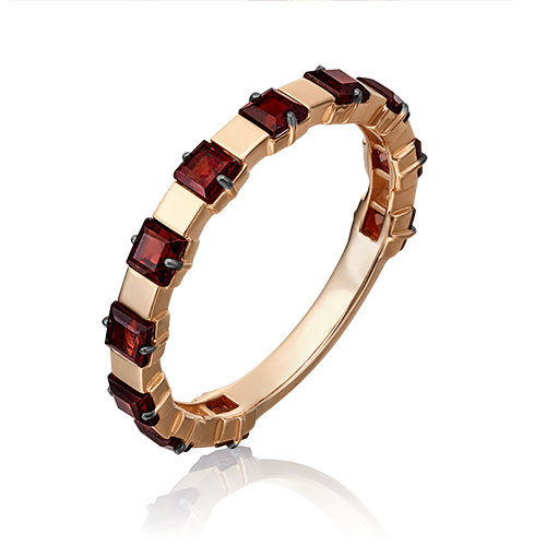 Кольцо из красного золота р. 20 PLATINA jewelry