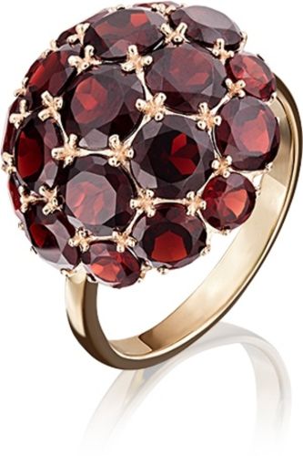 Кольцо из красного золота р. 21,5 PLATINA jewelry