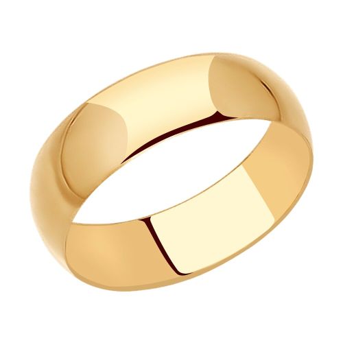 Кольцо из красного золота р. 23,5 Diamant