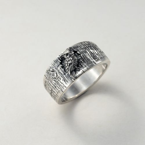 Кольцо из серебра 17 TOP CRYSTAL