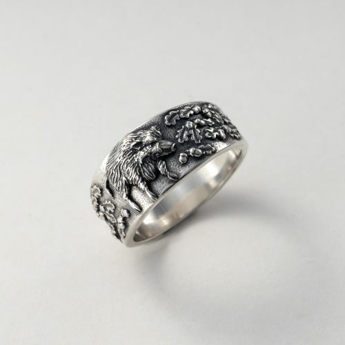 Кольцо из серебра 18 TOP CRYSTAL