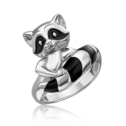 Кольцо из серебра р. 15,5 PLATINA jewelry