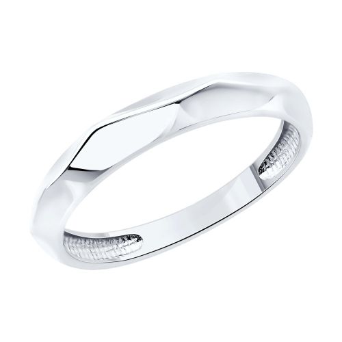 Кольцо из серебра р. 16 Diamant