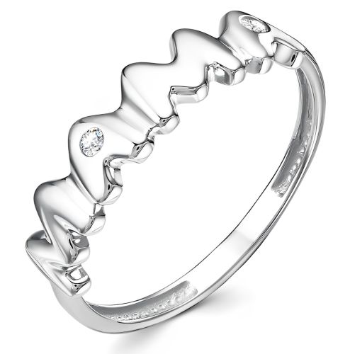 Кольцо из серебра р. 17 Silver Fish