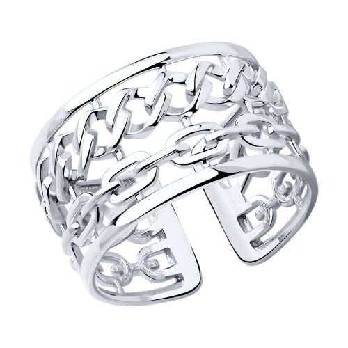 Кольцо из серебра р. 18 SKLV