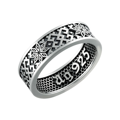 Кольцо из серебра р. 19 ALORIS