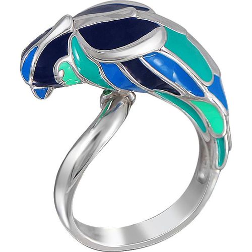 Кольцо из серебра р. 19,5 Мириада