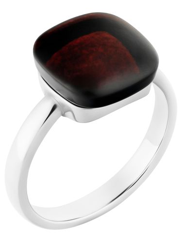 Кольцо из серебра р.18 TOP CRYSTAL
