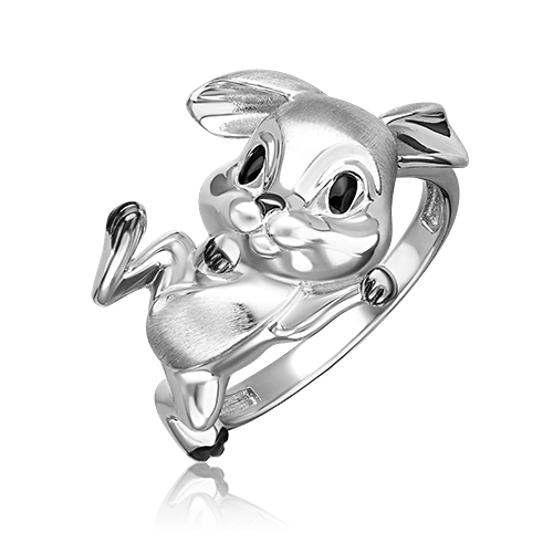 Кольцо из серебра с эмалью р.16,5 PLATINA jewelry 01-5662-00-000-02