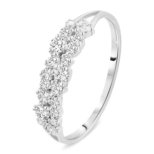 Кольцо из серебра с жемчугом р. 17 585Gold