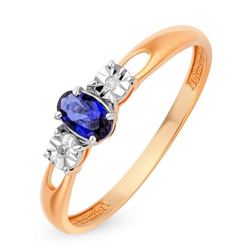 Кольцо из золота, р. 16,5 585Gold