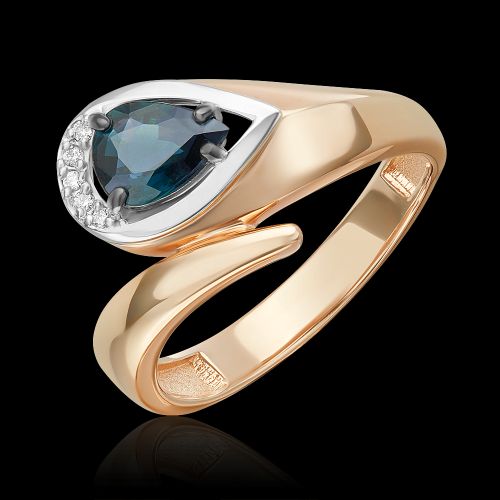 Кольцо из золота р. 17 PLATINA jewelry
