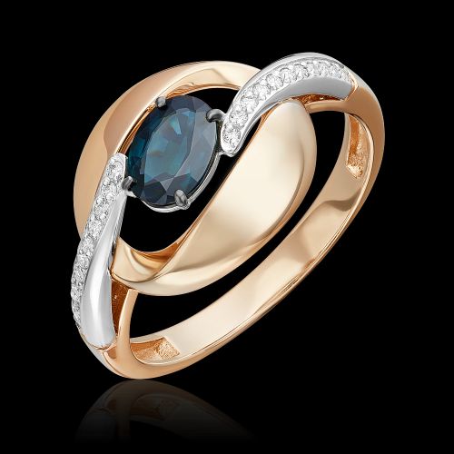 Кольцо из золота р. 19 PLATINA jewelry